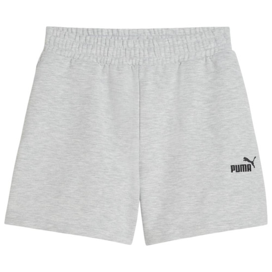 Puma Γυναικείο σορτς Essential Small No.1 Logo Lightweight 4'' High-Waist Shorts